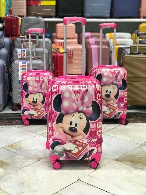 چمدان بچگانه ‌دخترانه سایز بزرگ