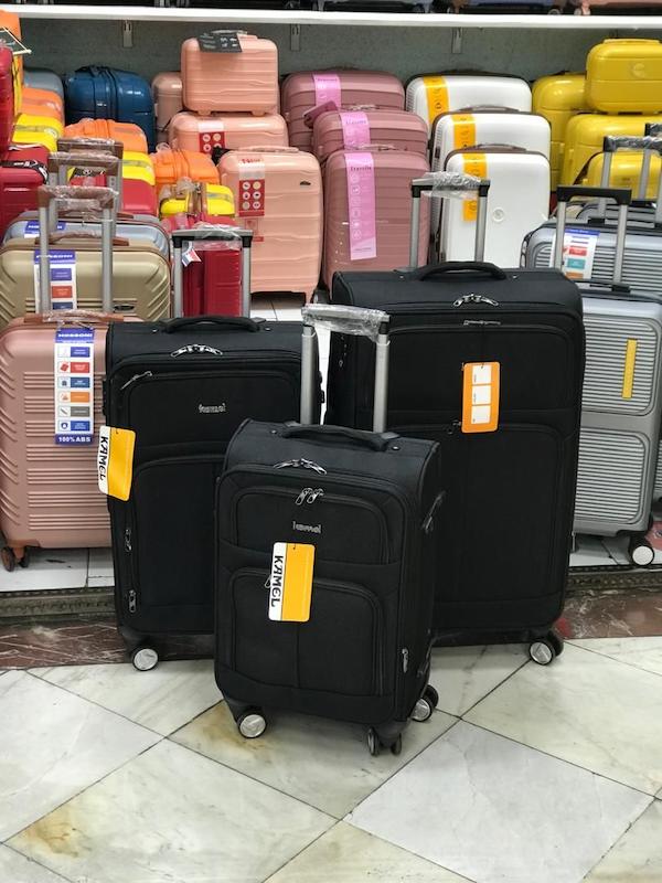 چمدان پارچه ای (ست کامل)