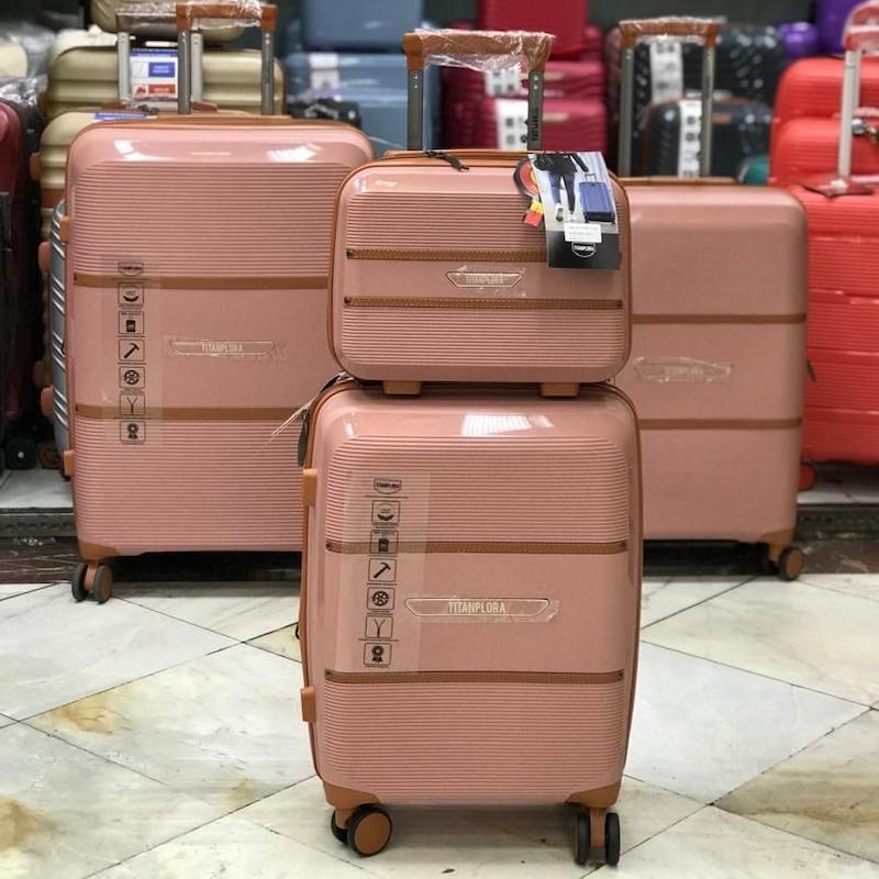 چمدان تیتان پلورا (ست کامل) مدلTP7007-4EXP