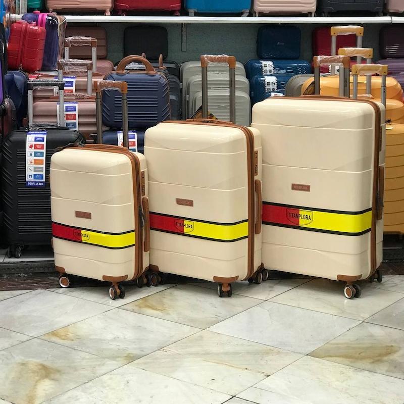 چمدان تیتان پلورا مدل ماکس (سایز کوچک، متوسط، بزرگ)