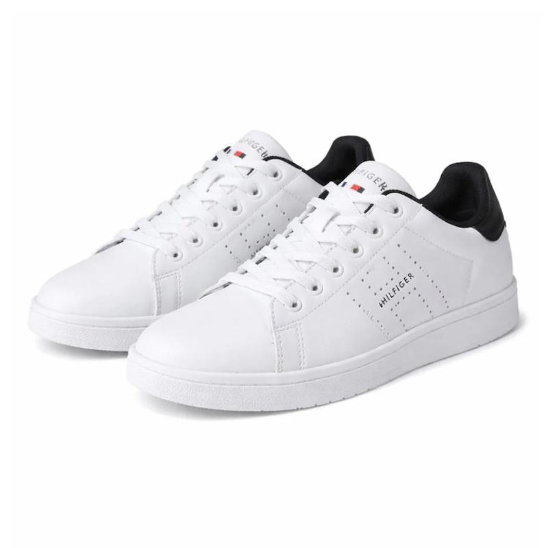 کفش اسنیکرز مردانه برند تامی هیلفیگر (Tommy Hilfiger) سفید