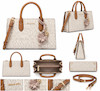 کیف دستی زنانه برند مایکل کورس (Michael Kors) کرم