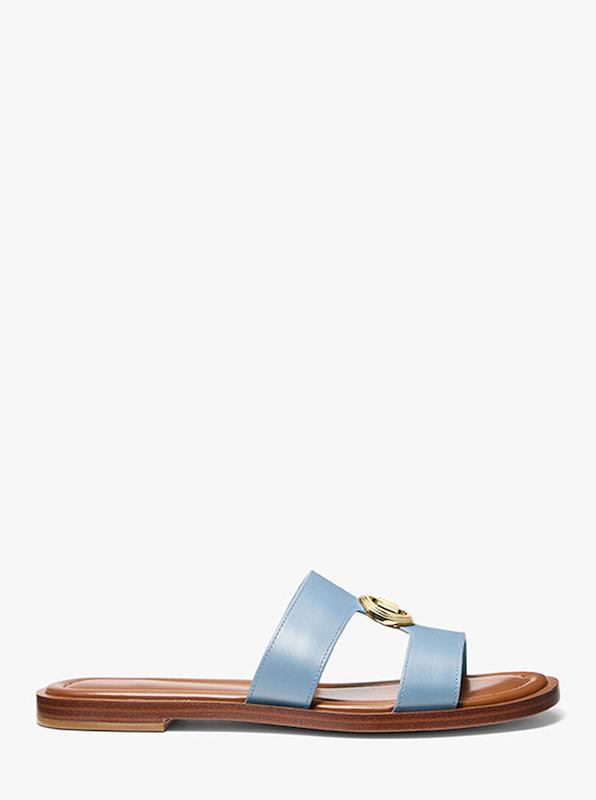 صندل زنانه برند مایکل کورس (Michael Kors) آبی