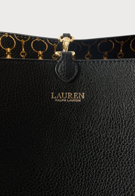 کیف دستی زنانه برند رالف لورن (Ralph Lauren) مشکی دورو