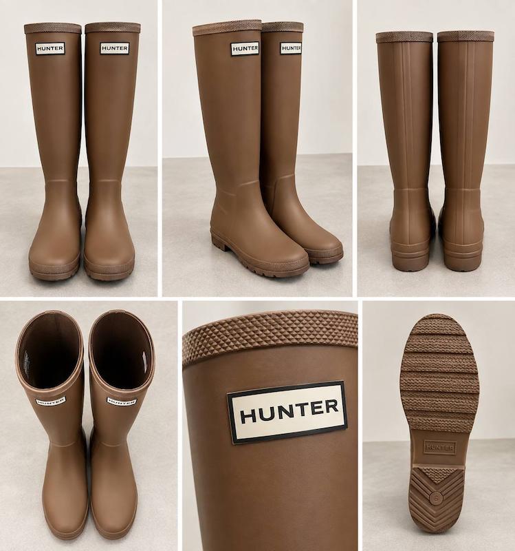 بوت زنانه برند هانتر (Hunter ) موکا