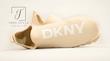 کفش اسنیکرز زنانه برند دی کی ان وای (DKNY) کرم