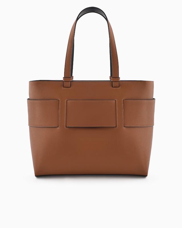 کیف دستی زنانه برند آرمانی اکسچنج (Armani Exchange) عسلی
