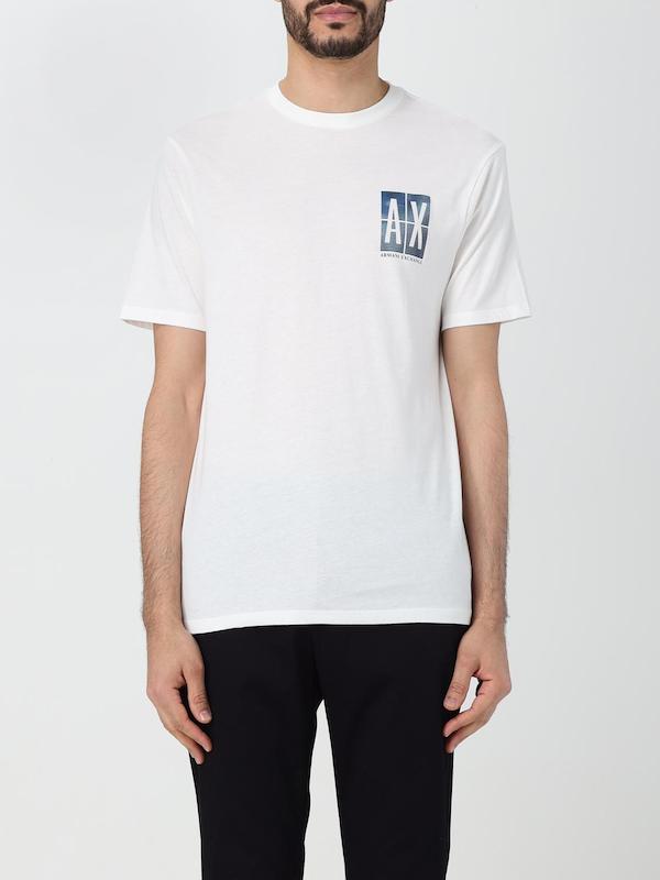 تیشرت مردانه برند آرمانی اکسچنج (Armani Exchange) سفید