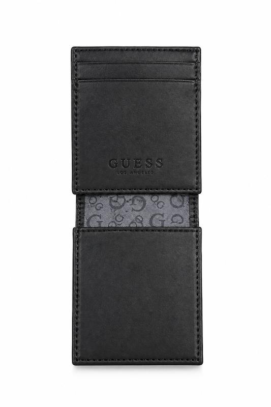 کیف کارت مردانه برند گس (Guess) مشکی
