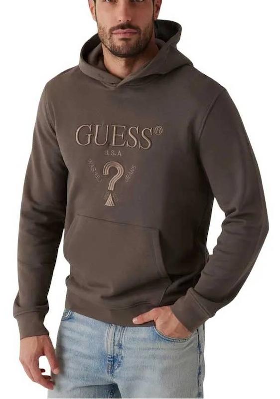 هودی مردانه برند گس (Guess)سبز لجنی 