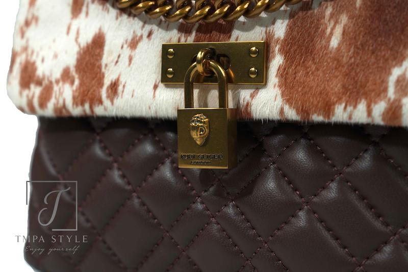 کیف دستی زنانه برند کرت گیگر (Kurt Geiger London) قهوه ای 
