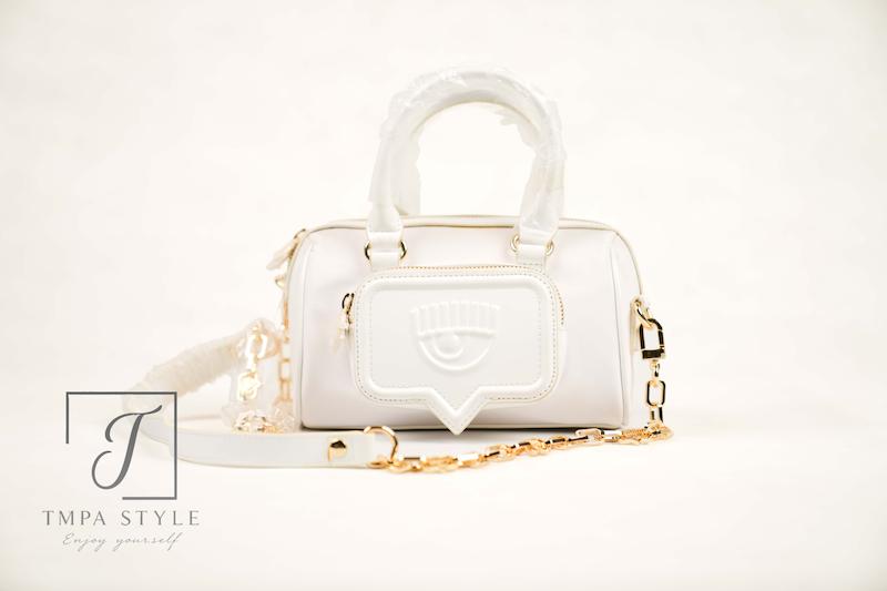 کیف دستی زنانه برند کیارا فراگنی (Chiara Ferragni) سفید