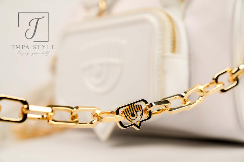 کیف دستی زنانه برند کیارا فراگنی (Chiara Ferragni) سفید