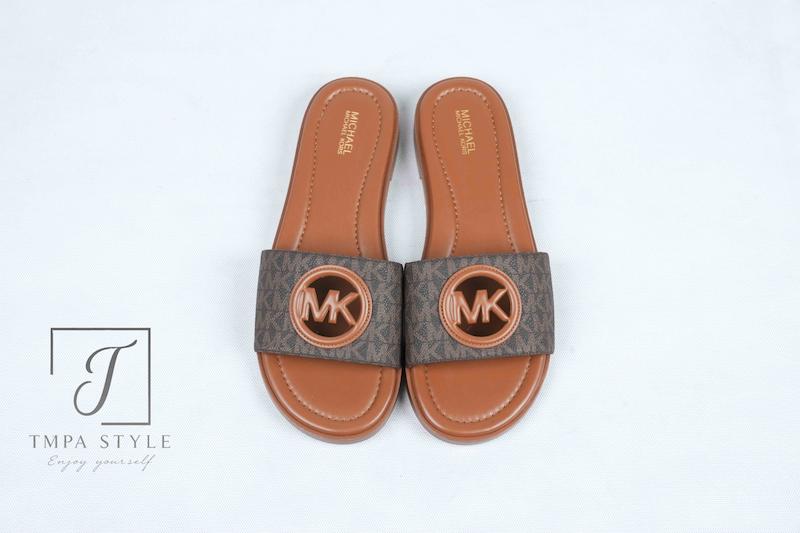 صندل زنانه برند مایکل کورس (Michael Kors) عسلی قهوه ای