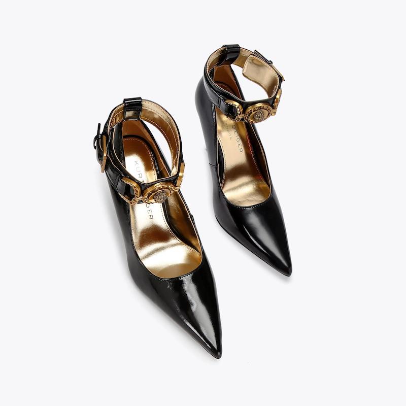 کفش پاشنه دار زنانه برند کورت گیگر (Kurt Geiger London) مشکی-