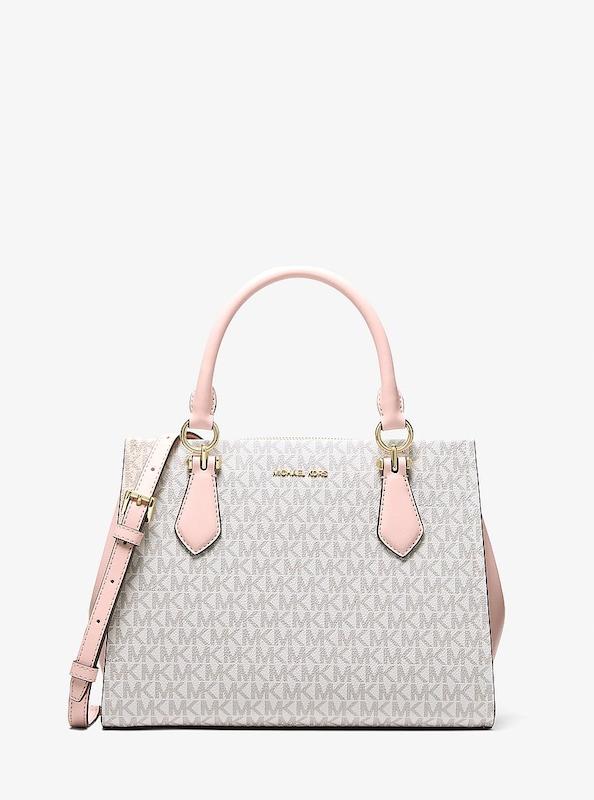 کیف دستی زنانه برند مایکل کورس (Michael Kors) سفید شیری
