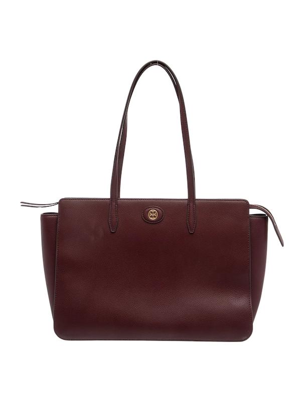کیف دستی زنانه برند توری برچ (Tory Burch) زرشکی