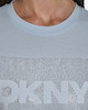 تیشرت زنانه برند دی کی ان وای (DKNY) آبی