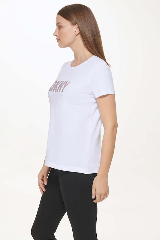 تیشرت زنانه برند دی کی ان وای (DKNY) سفید
