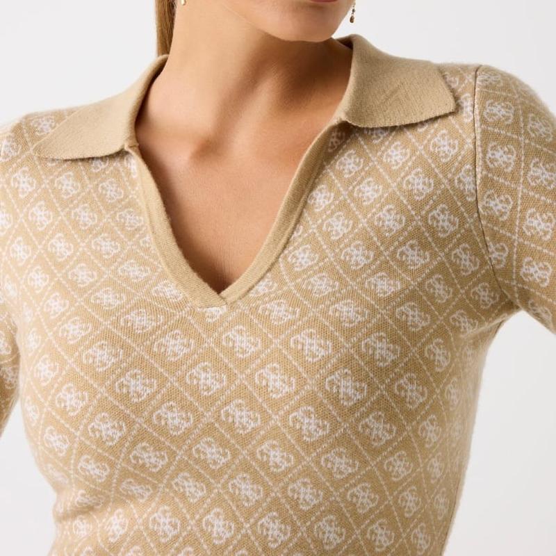 پیراهن زنانه برند گس (Guess) کرم
