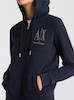 سوییشرت زنانه برند آرمانی اکسچنج (Armani Exchange) سرمه ای