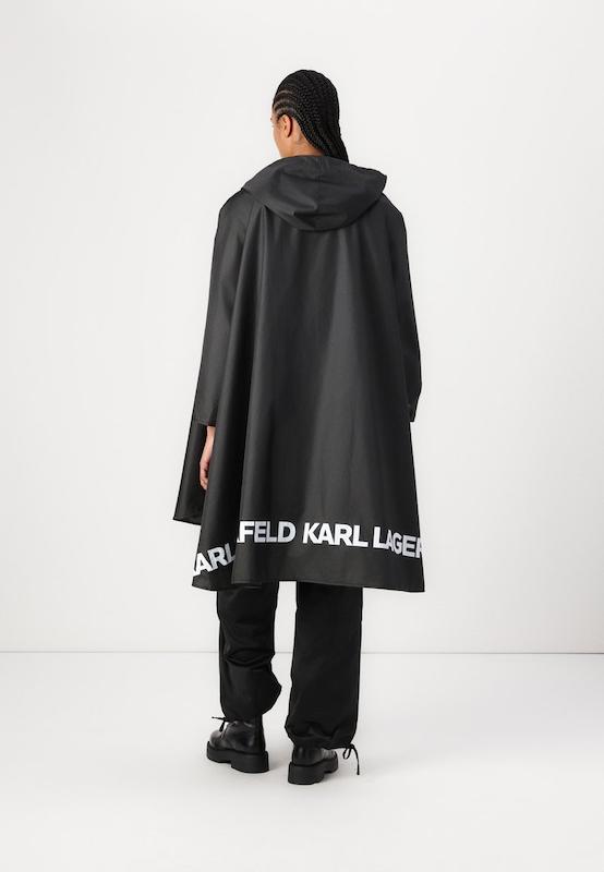 بارانی زنانه برند کارل لاگرفلد (KARL LAGERFELD) مشکی