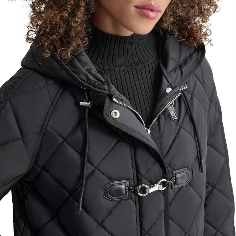 کاپشن زنانه برند دی کی ان وای (DKNY) مشکی