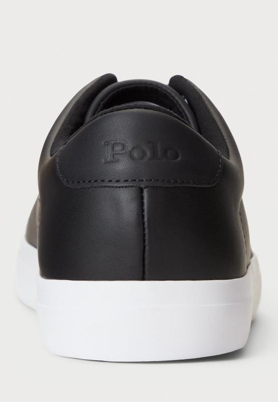 کفش اسنیکرز مردانه برند پولو رالف لورن (Polo Ralph Lauren) مشکی