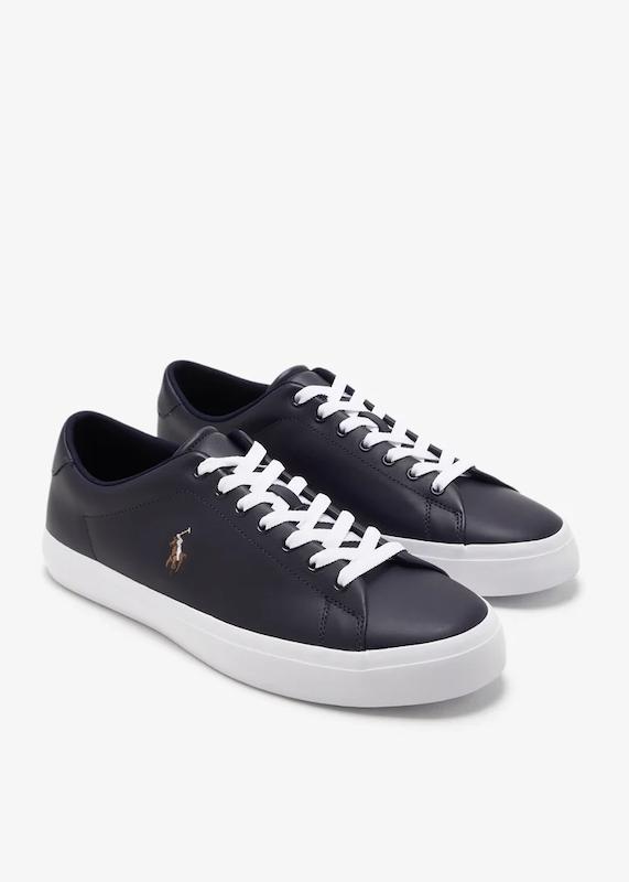 کفش اسنیکرز مردانه برند پولو رالف لورن (Polo Ralph Lauren) مشکی