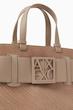 کیف دستی زنانه برند آرمانی اکسچنج (Armani Exchange) کرم