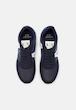 کفش اسنیکرز زنانه برند آرمانی اکسچنج (Armani Exchange) سفید سرمه ای