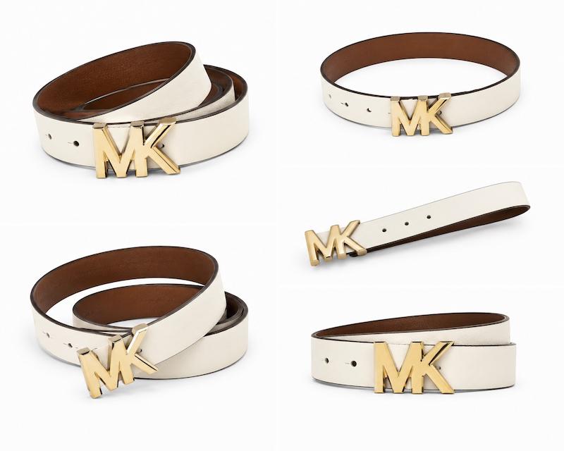 کمربند زنانه برند مایکل کورس (Michael Kors) سفید