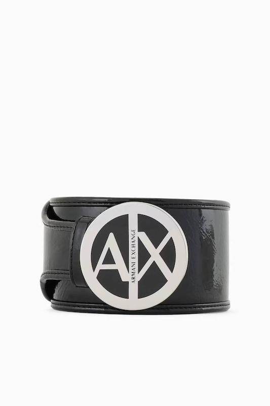کمربند زنانه برند آرمانی اکسچنج (Armani Exchange) مشکی
