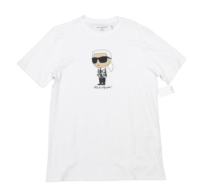 تیشرت مردانه برند کارل لاگرفلد (KARL LAGERFELD) سفید 