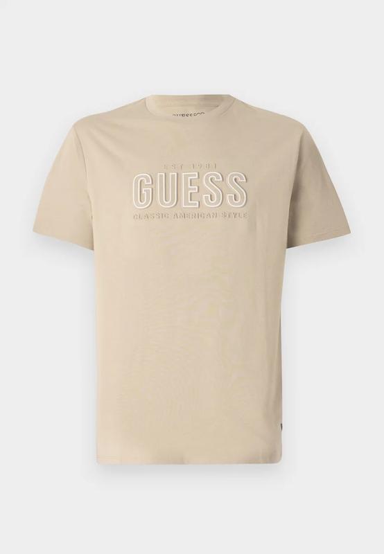 تیشرت مردانه برند گس (Guess) کرمی