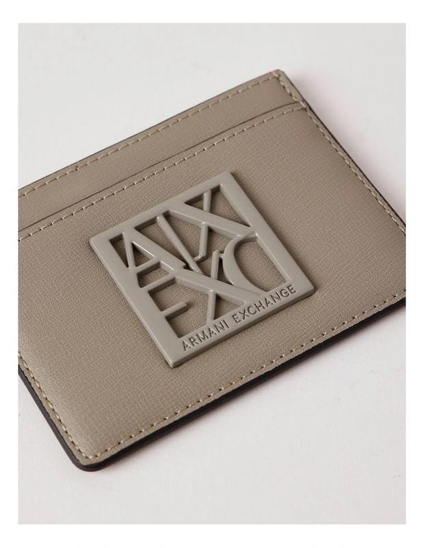 کیف کارت زنانه برند آرمانی اکسچنج (Armani Exchange) خاکی