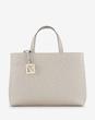 کیف دستی زنانه برند آرمانی اکسچنج (Armani Exchange) کرم-