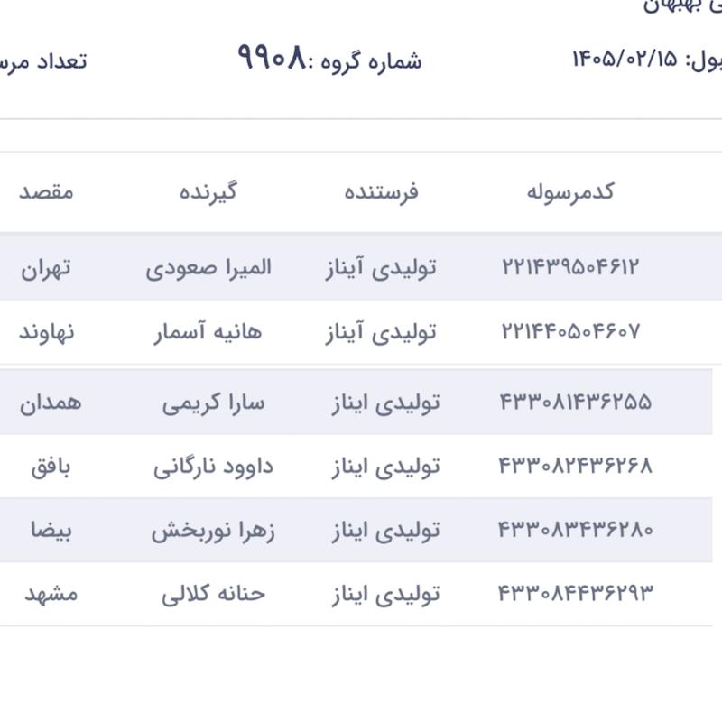 کد دکاپست 15 اردیبهشت 1405