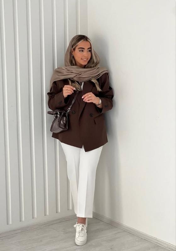 کت رسمی/کت تک زنانه موکا
