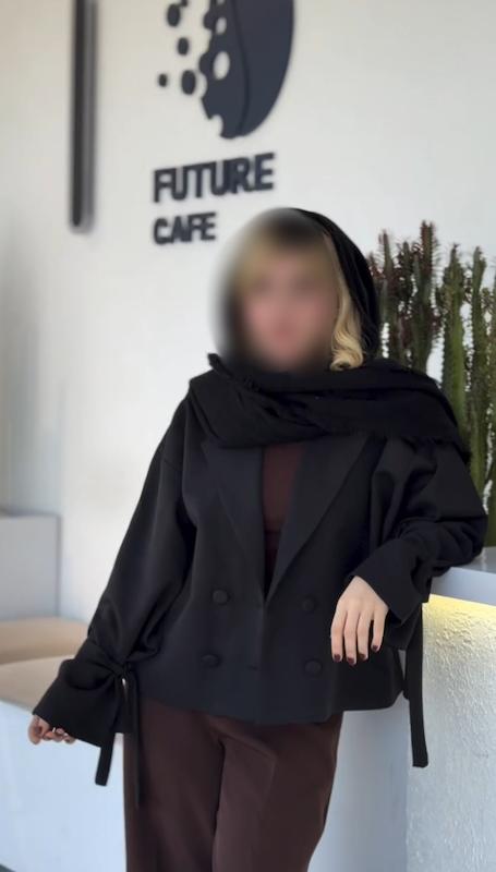 کت عروسکی 🖤/کت تک مازراتی مشکی زنانه