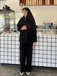 ست دانشجویی/کت و شلوار زنانه مشکی/رنگبندی متنوع