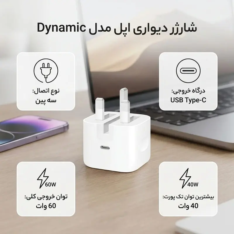 شارژر 40W آیفون 