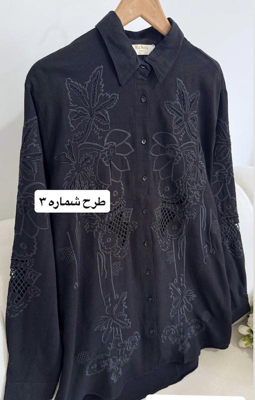 شومیز مشکی مجلسی در ۶ طرح لوکس و زیبا