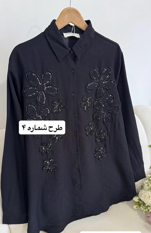 شومیز مشکی مجلسی در ۶ طرح لوکس و زیبا