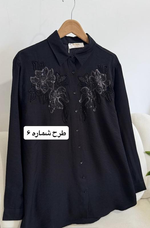 شومیز مشکی مجلسی در ۶ طرح لوکس و زیبا