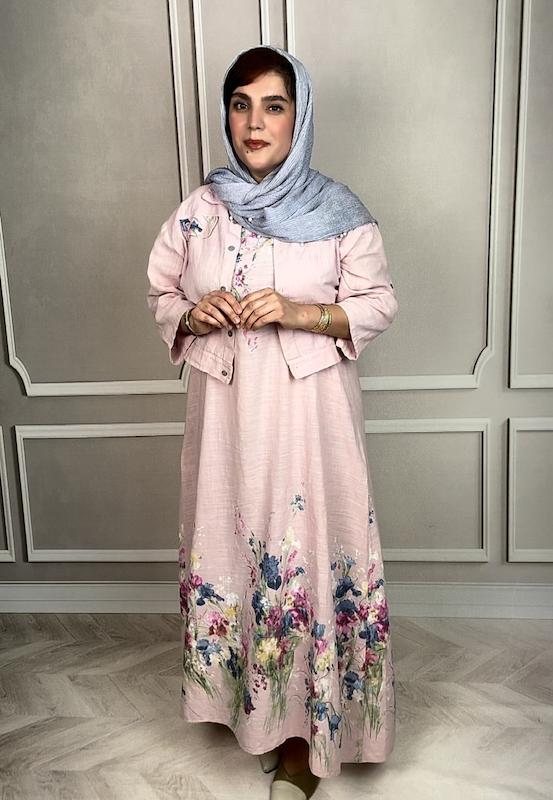 ست دو تیکه کت و سارافون ایتالیایی
