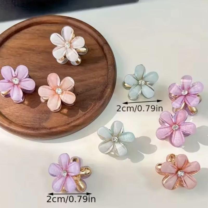 مینی کلیپس شکوفه رنگی 