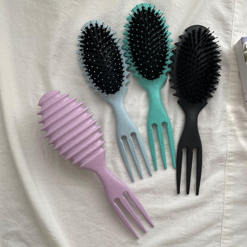 برس کرلی پیکه دار بیضی