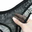 ست شورت و سوتین توری گلدوزی