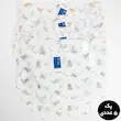 شورت زنانه پک 5 عددی مدل لیزری شیشه‌ای طرح تدی